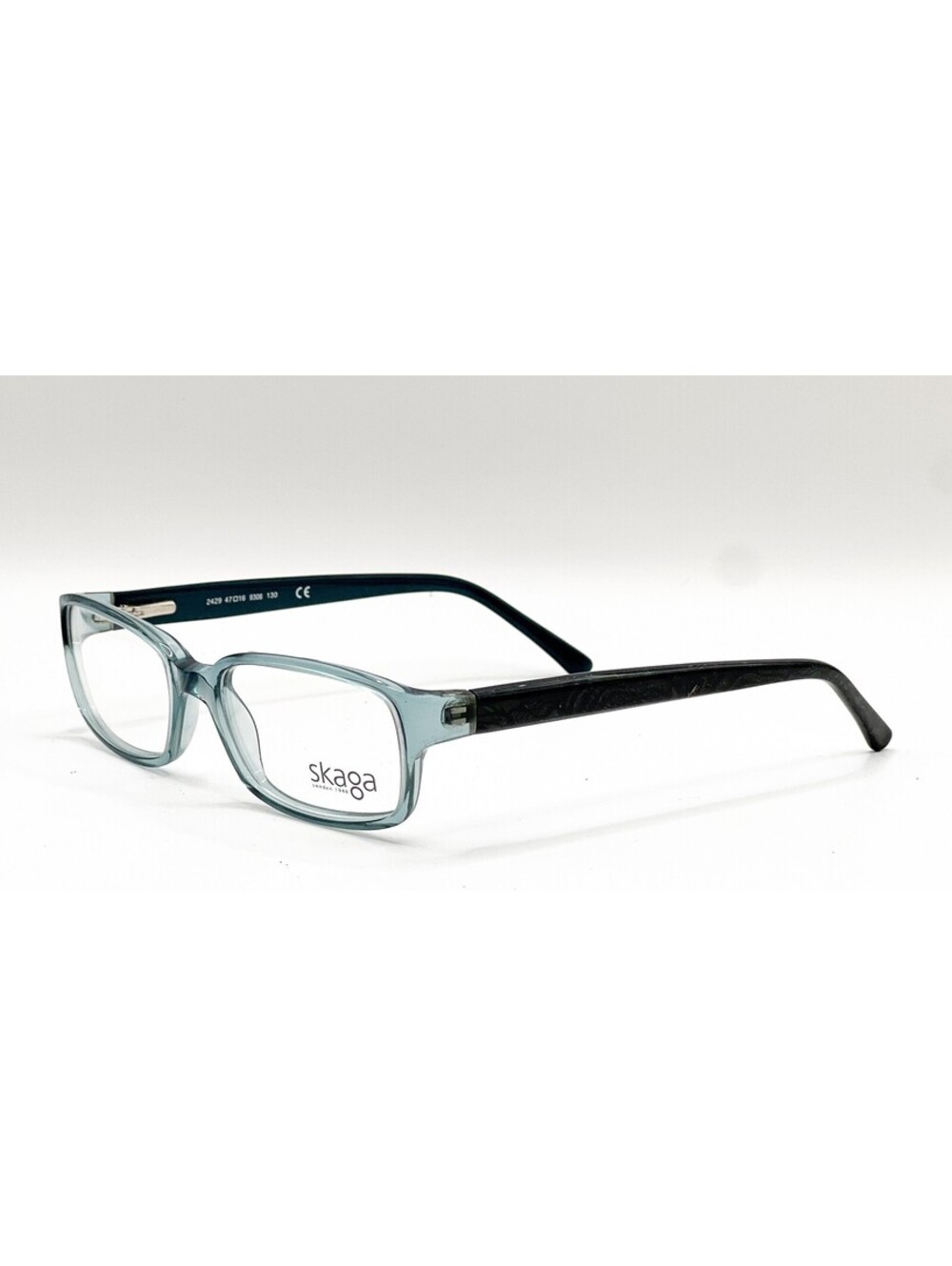 Skaga 2429 9306 Blue Black Full Rim Authentic Eyeglass Frames 47-16
